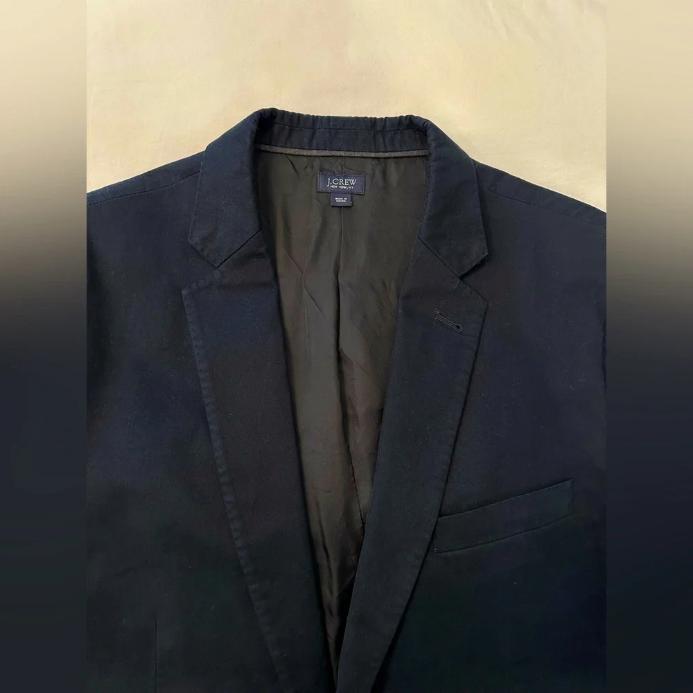 J Crew Ludlow men’s blazer navy blue - Picture 8 of 11